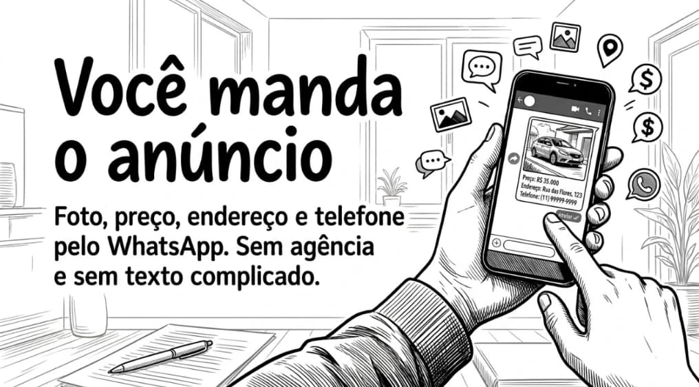 Você manda o anúncio